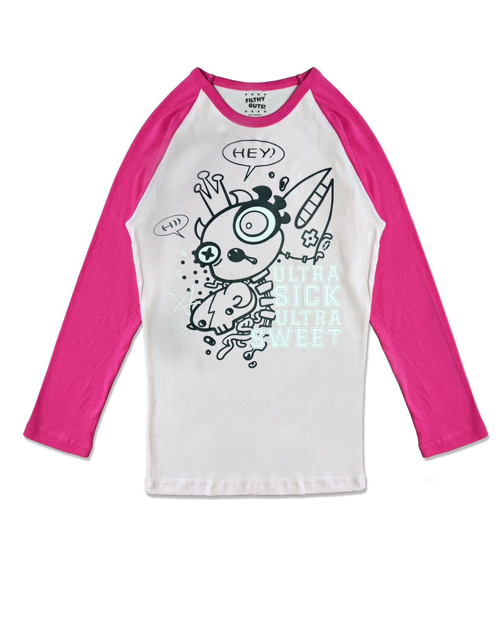 ULTRA SWEET ULTRA SICK RAGLAN BABY TEE
